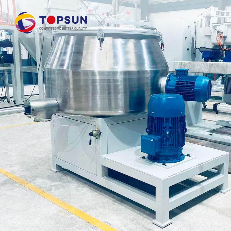 Spiral Powder Coating Powder Coating High Speed Mixer