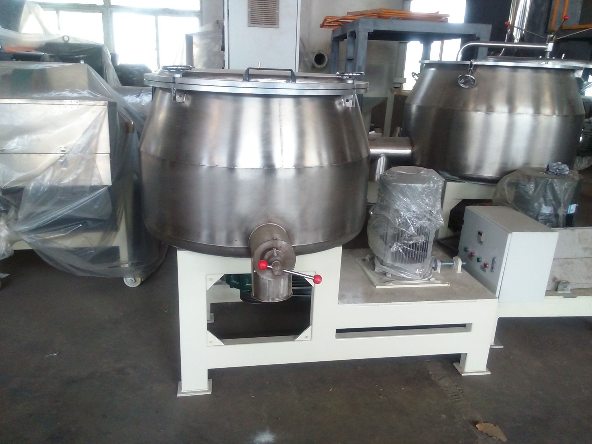 Horizontal Powder Coating Powder Coating High Speed Mixer