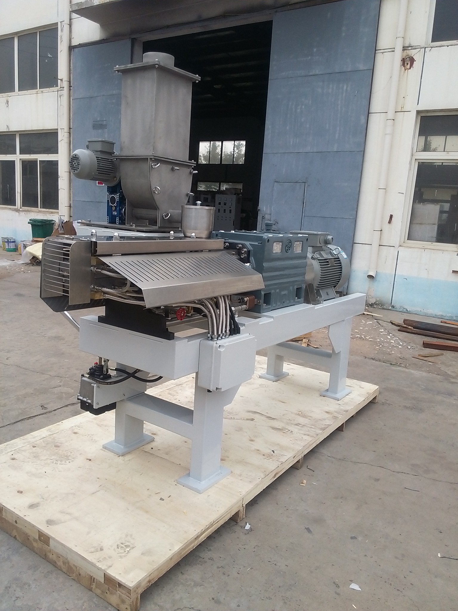 Torque Limiter Compound Food Processing Twin Screw Extruder