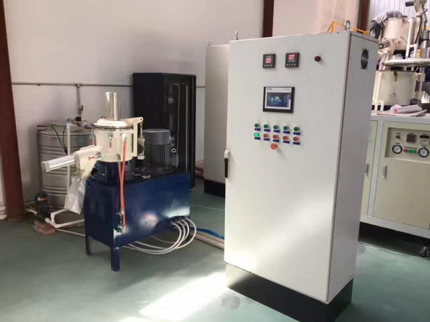 Explosion Resistant 2 Dimensional High Speed Bonding Mixer