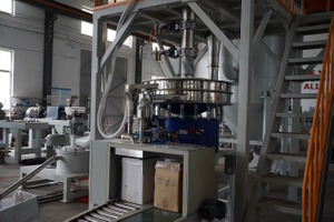 Temperature Monitoring 500Kg Electrostatic Powder ACM MILL With Cycloning Separation 