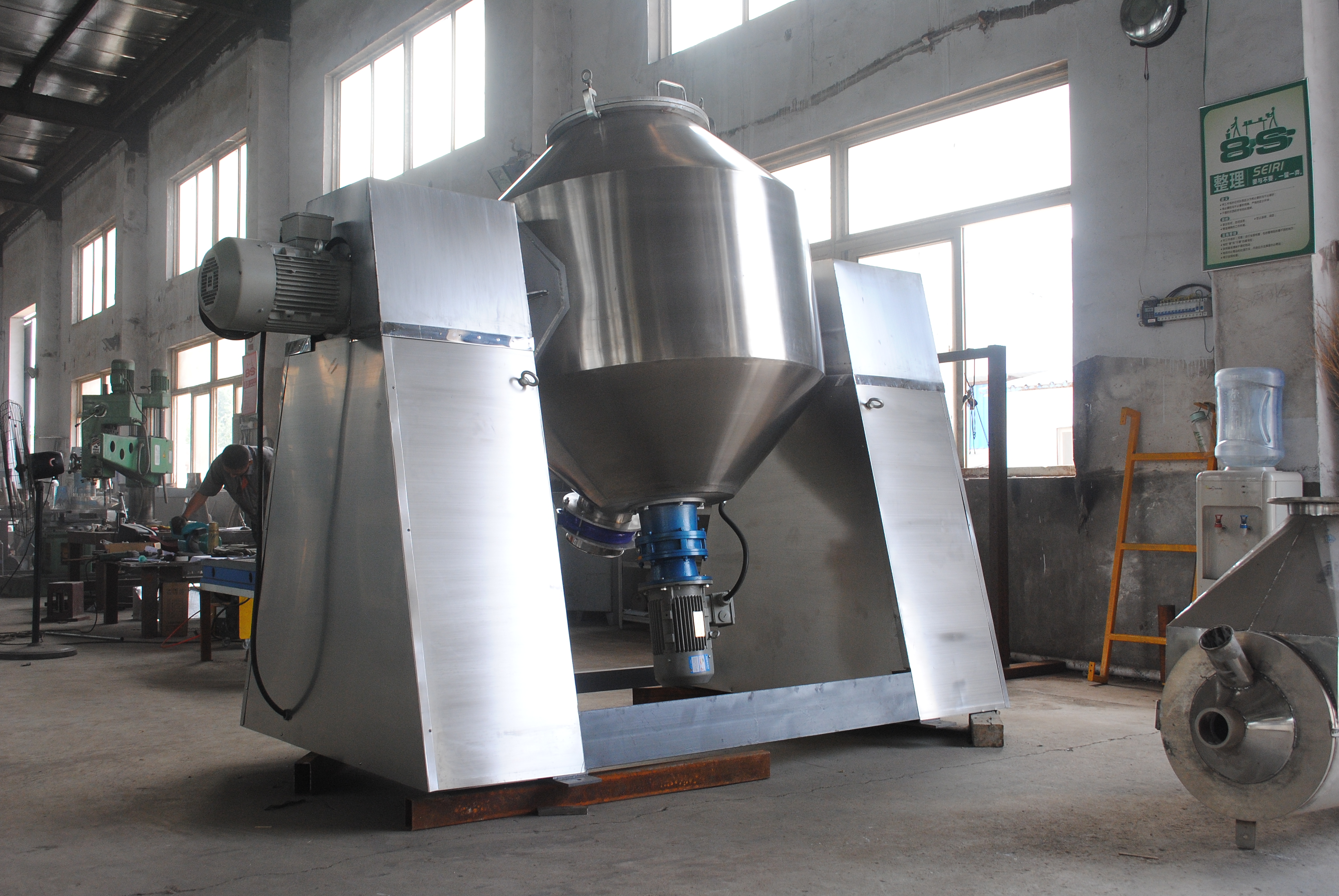 100L Electrostatic Coating Powder Coating Double Cone Mixer