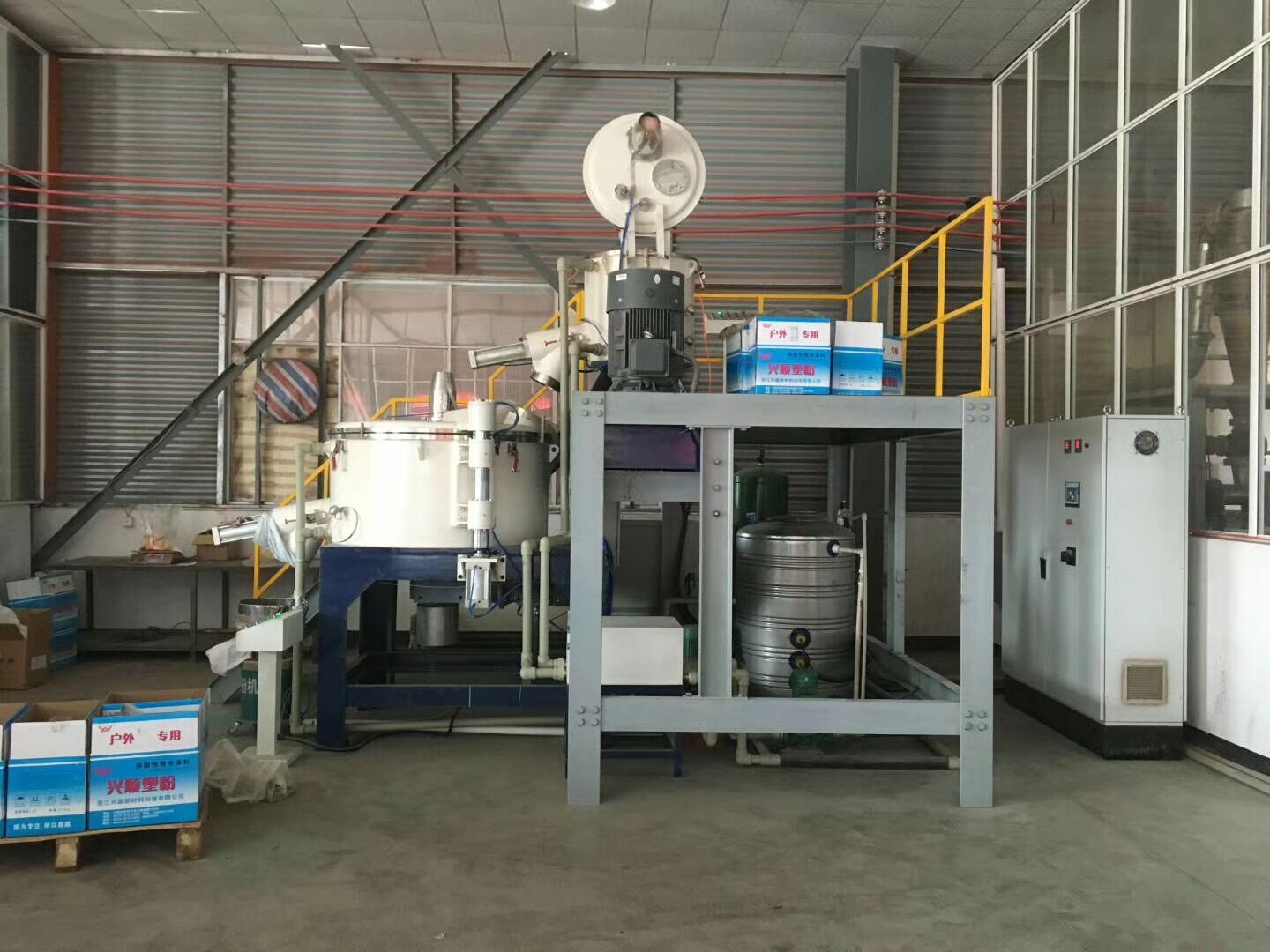Pneumatic 2 Dimensional High Speed Bonding Mixer