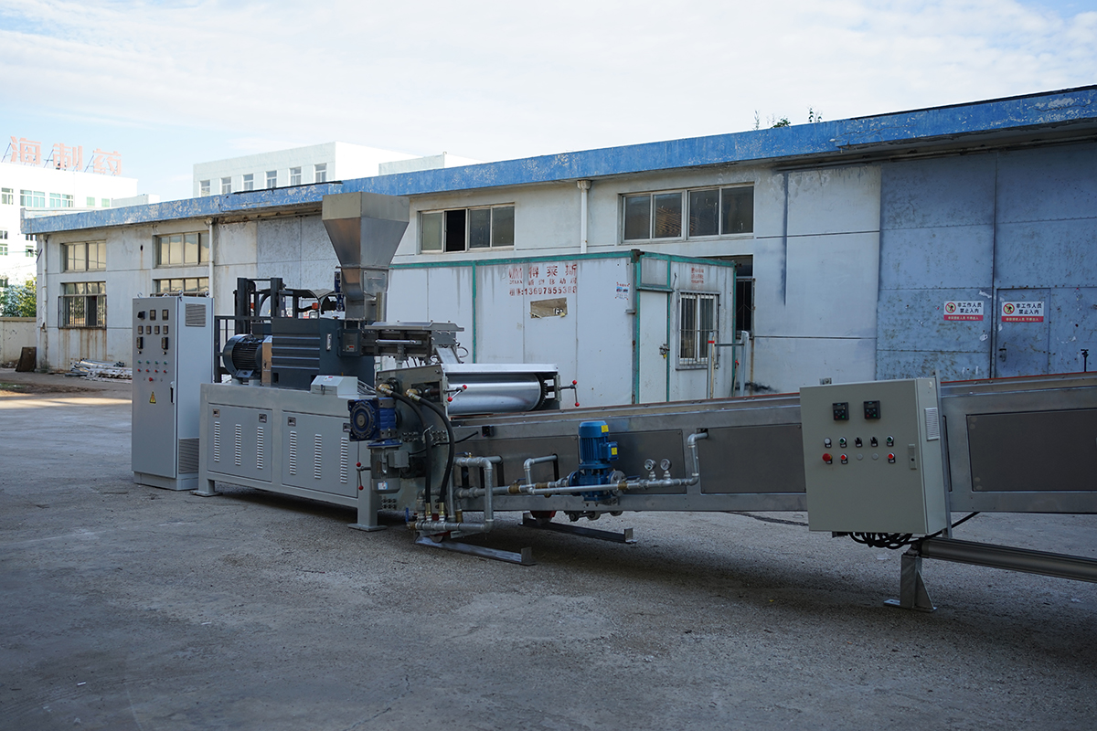 Double Screw Compound Food Processing Twin Screw Extruder