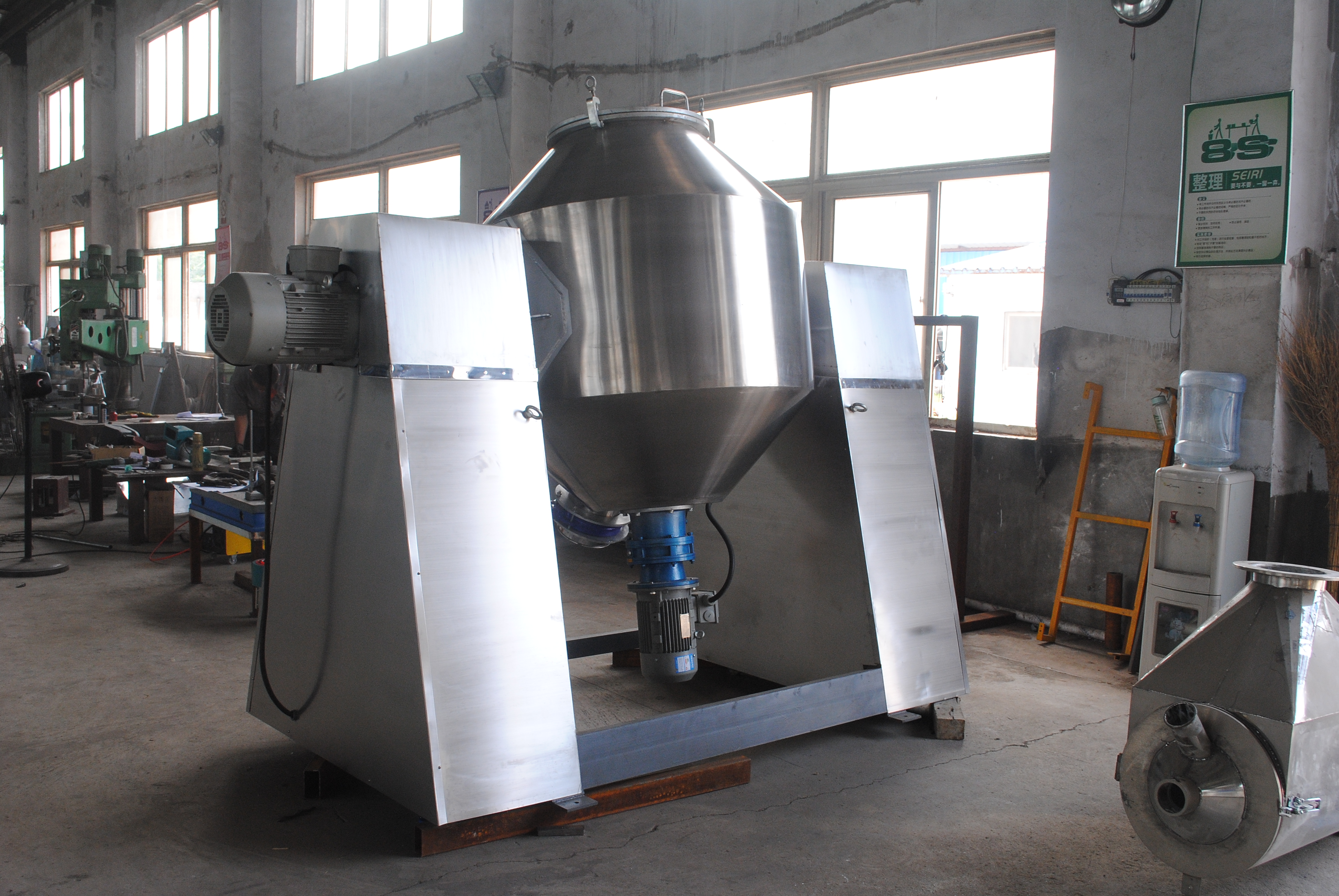 200L Powder Powder Coating Double Cone Mixer