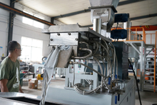 Double Screw Compound Food Processing Twin Screw Extruder with Xtrutech UK type 