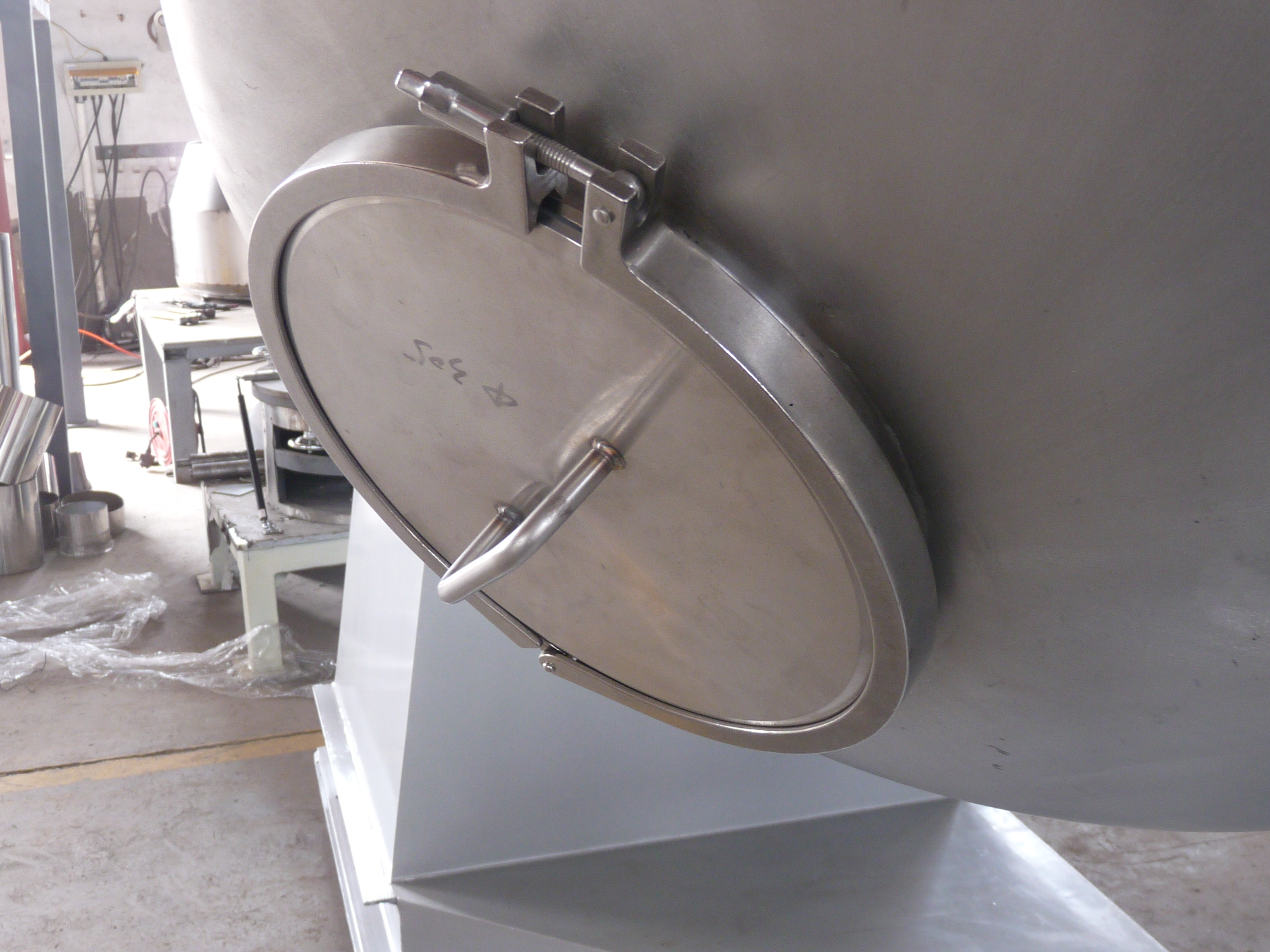 Horizontal Powder Coating Powder Coating V Shape Mixer