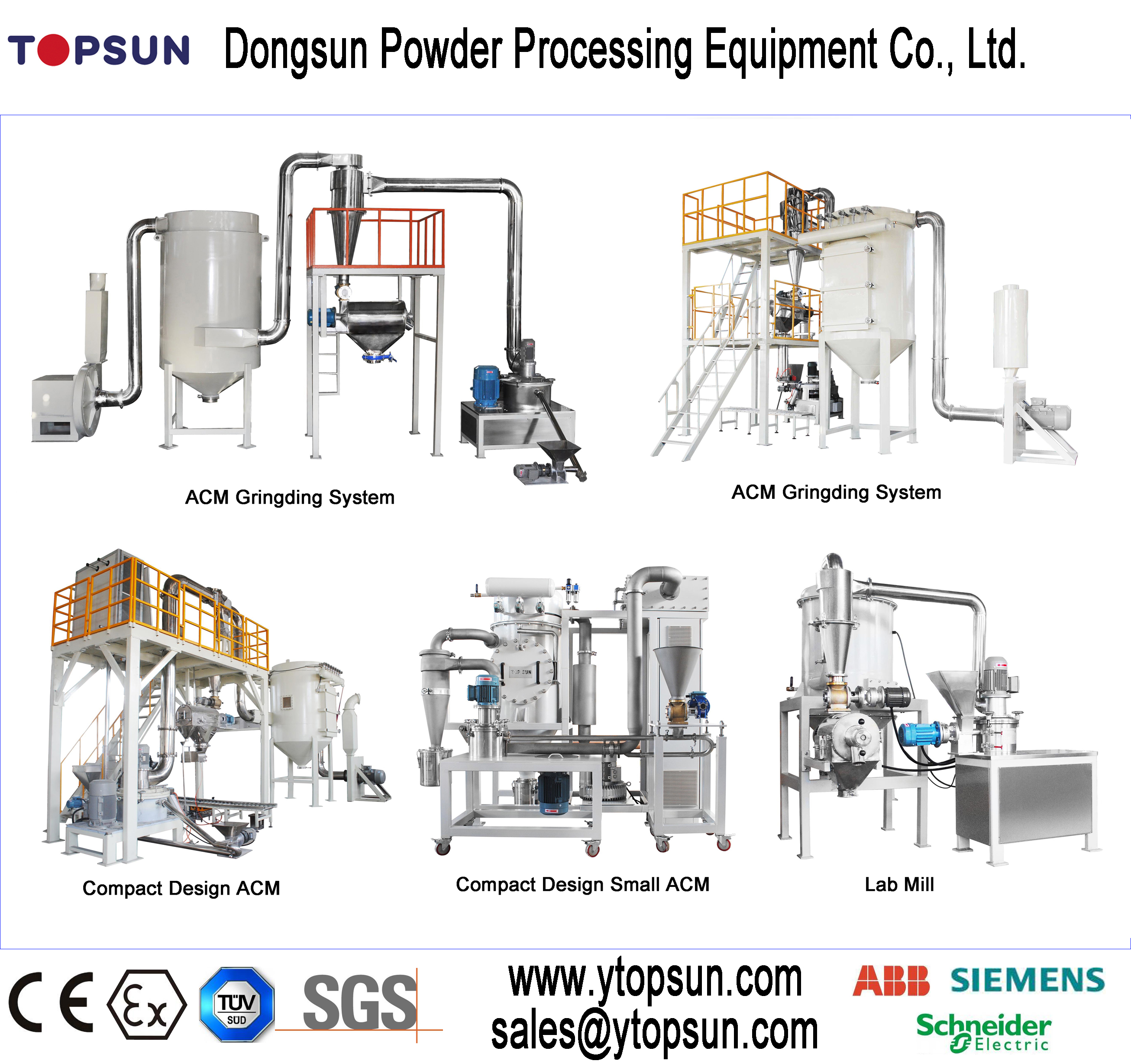 Powder Paint 200Kg Electrostatic Powder ACM MILL