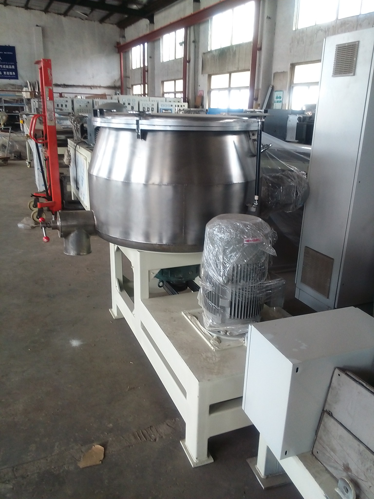 Horizontal Powder Coating Powder Coating High Speed Mixer