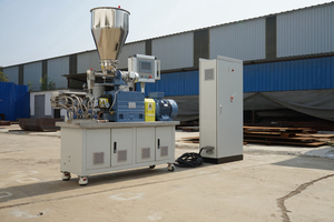 Front Discharge Compound Food Processing Twin Screw Extruder