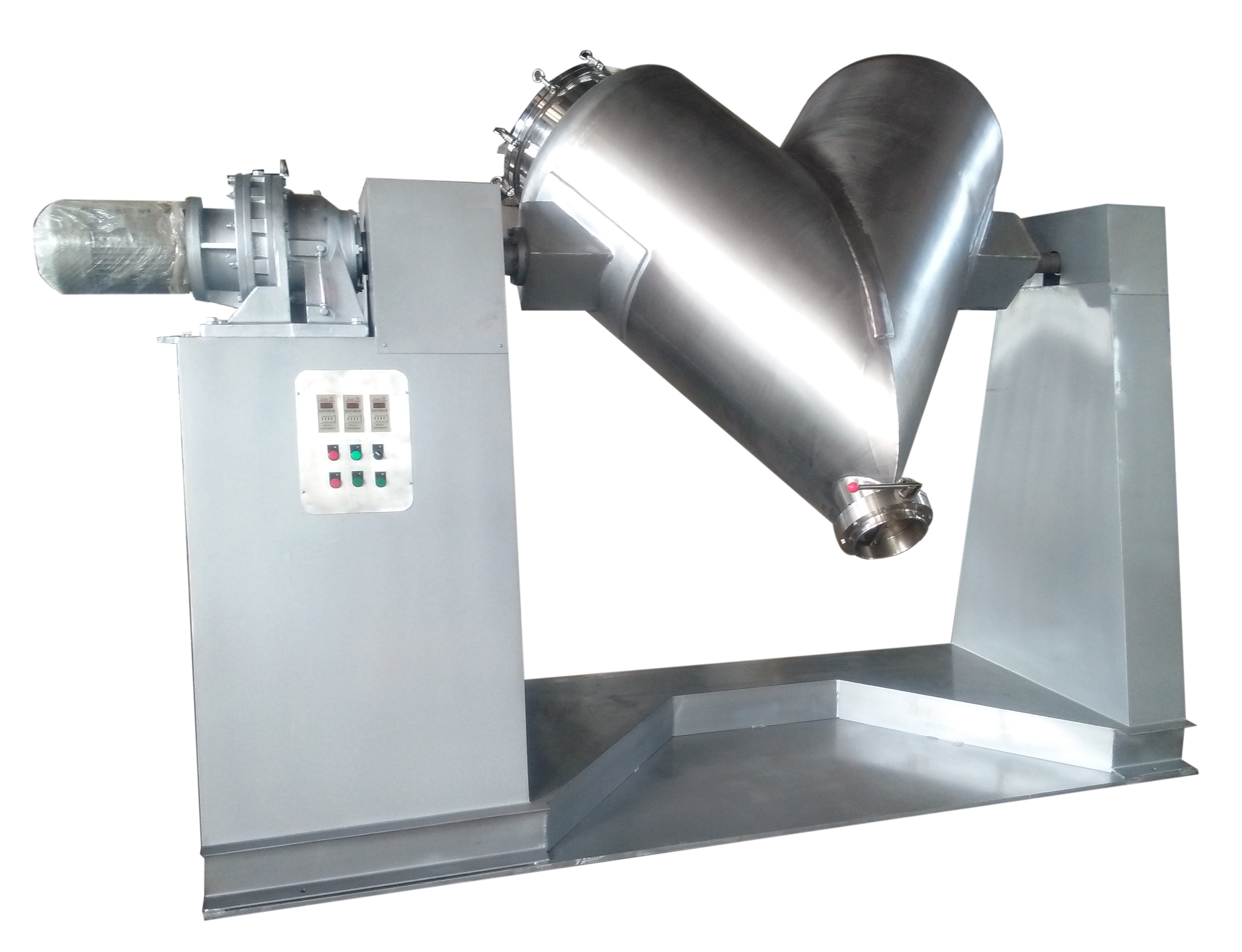Horizontal Powder Coating Powder Paint V Shape Mixer