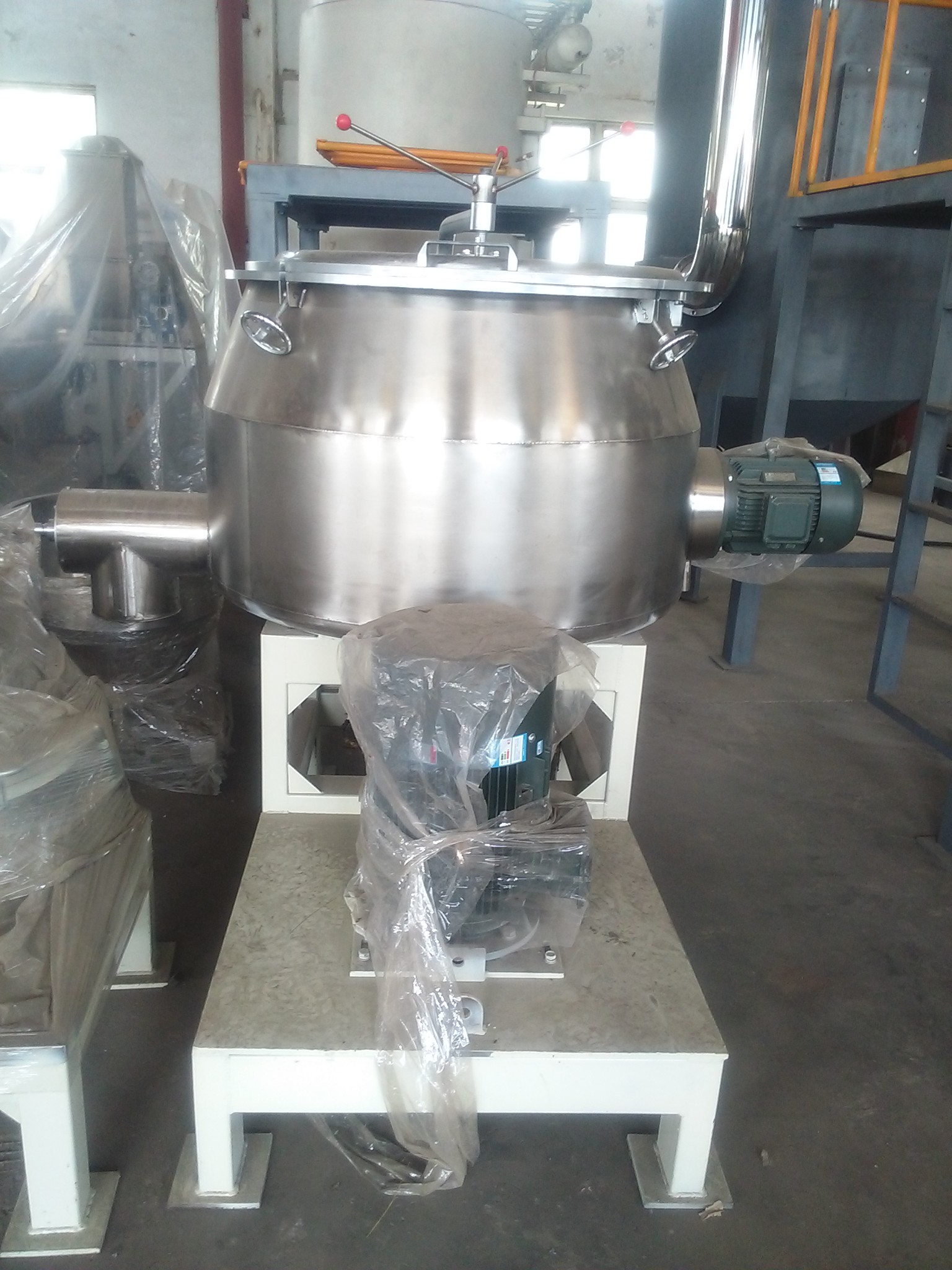 Vertical Powder Paint Powder Coating High Speed Mixer
